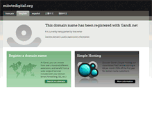 Tablet Screenshot of mitotedigital.org